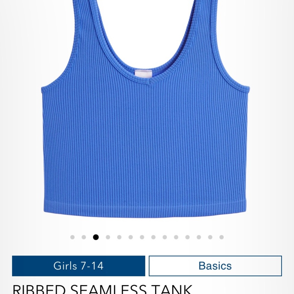 Suzette Collection Ribbed Cropped Tanks - Picture 5 of 6